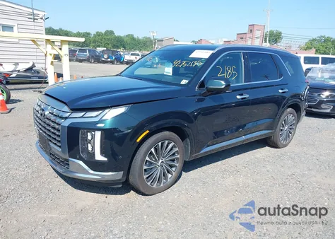 2023 Hyundai Palisade Calligraphy из США, поврежденный, VIN KM8R74GE6PU637159